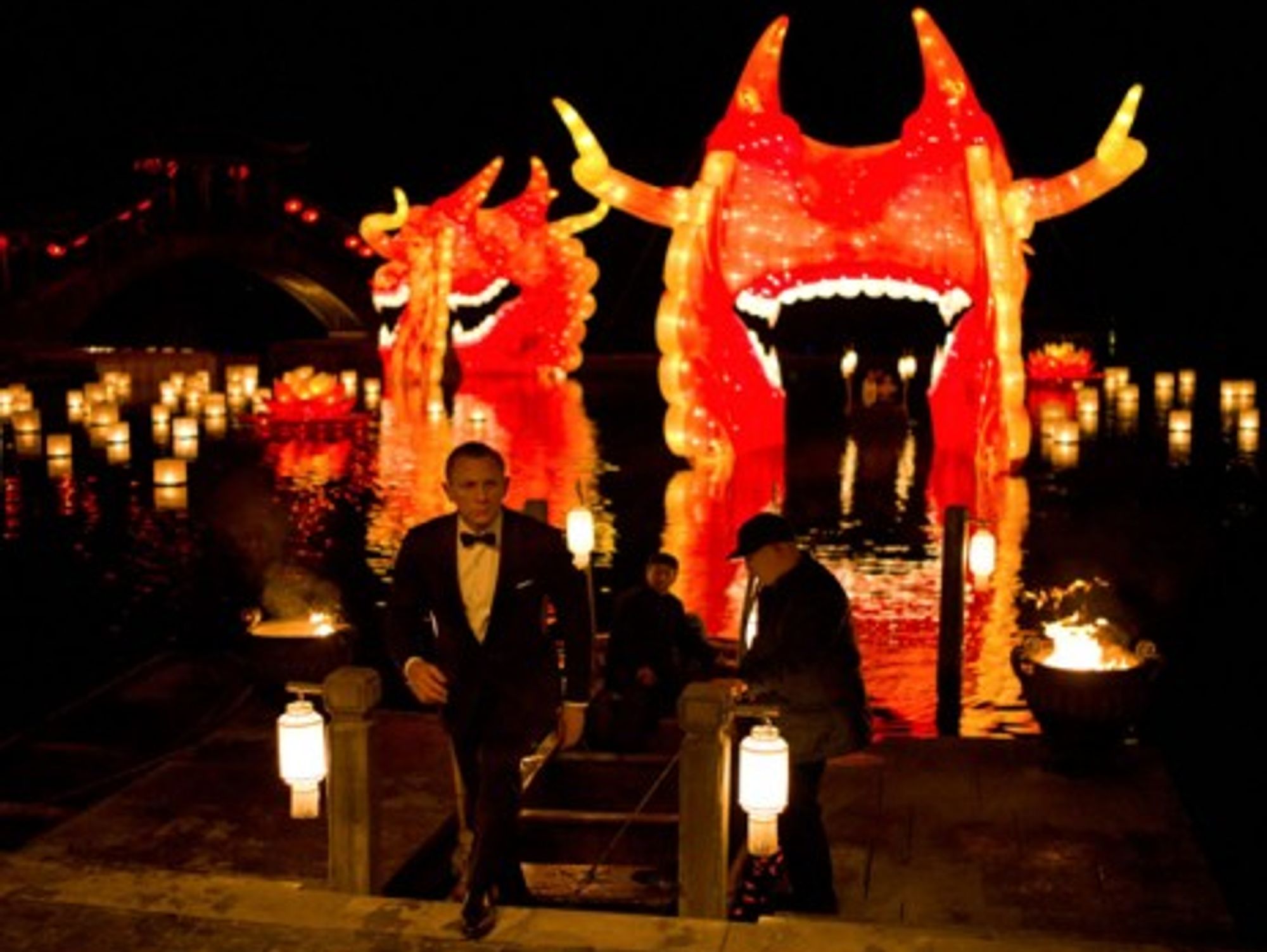 Daniel Craig in "Skyfall", the latest installment of the James Bond franchise