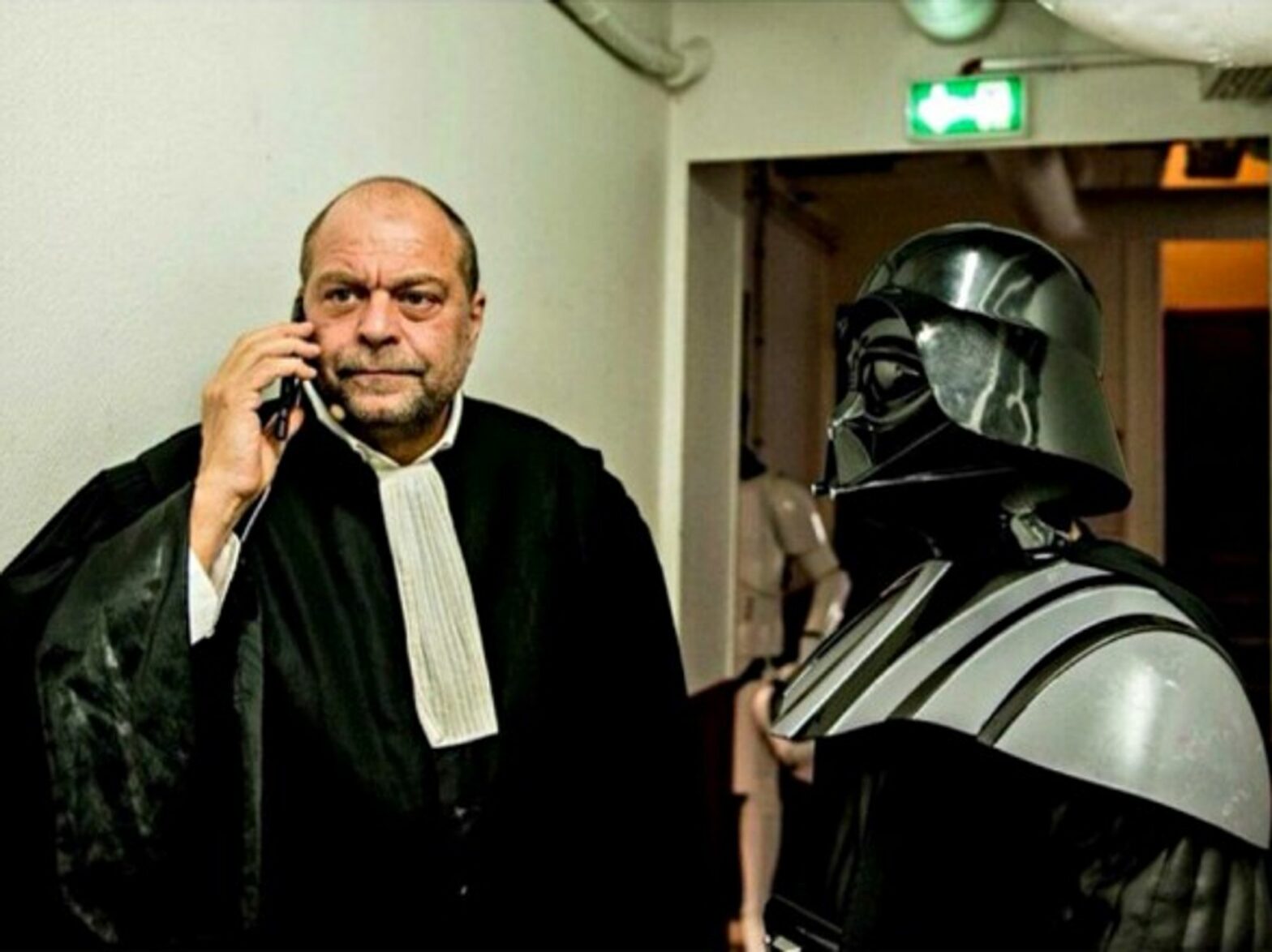 Darth Vader and his Parisian lawyer