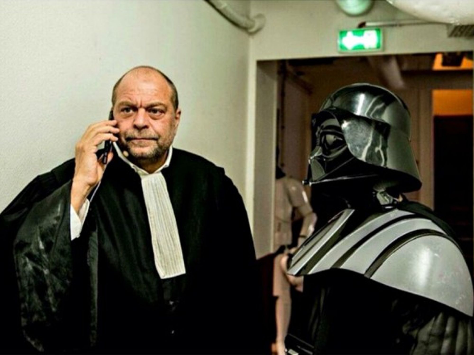 Darth Vader and his Parisian lawyer