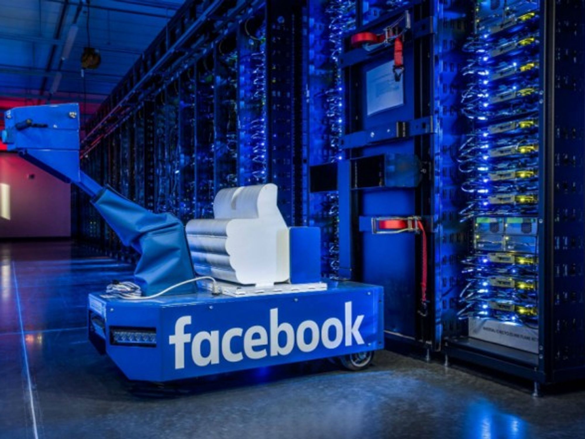 Data in bytes stored on tens of thousands of computer servers in Forest City.