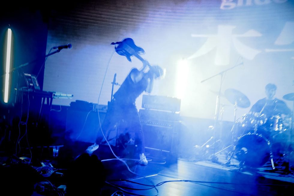 David Carey performing