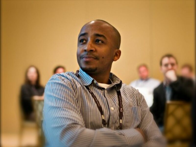 David Kobia, part of Africaâ€™s young start-up generation