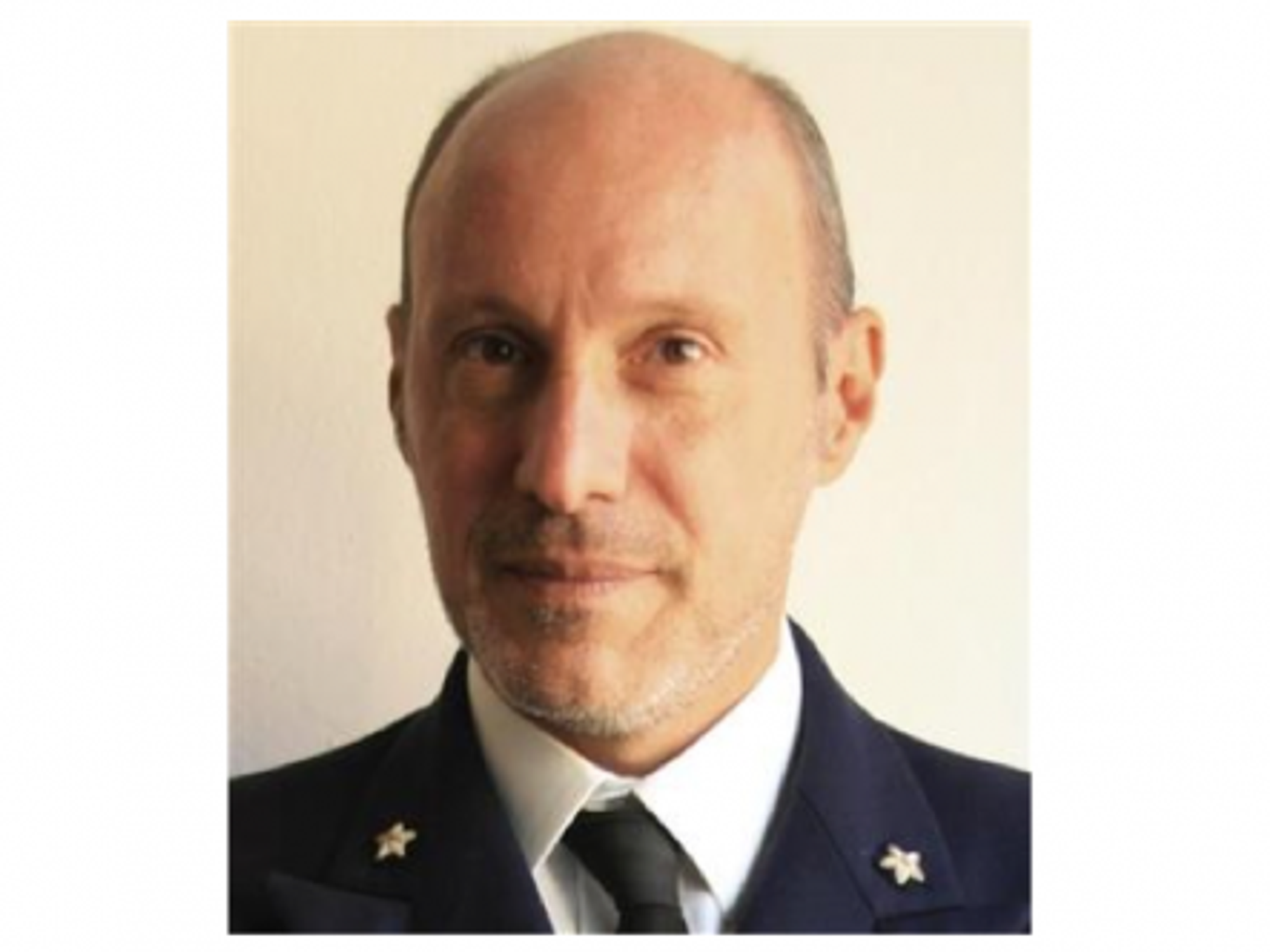 De Falco is a Coast Guard Captain stationed in Livorno, Italy