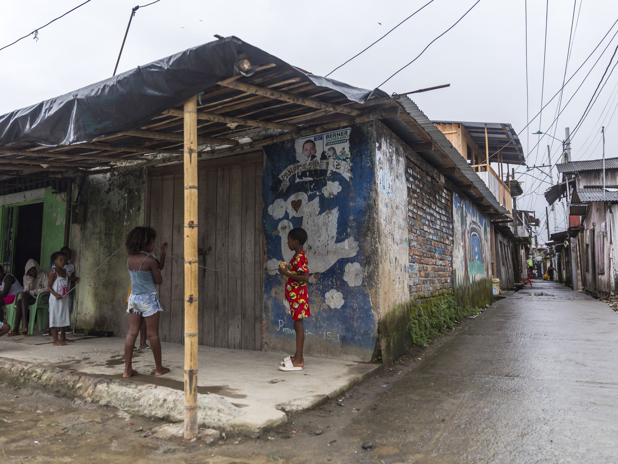 December 14, 2023, Tumaco, Nariü±O, Ccolombia: One of the regions most affected by armed conflict and violence generated by drug trafficking, criminal gangs, and insurgent groups is the South Colombian Pacific. And one of the most representative municipalities in this region is the port of San Andrü©s de Tumaco...Tumaco unfolds as a coastal gem full of potential, facing multiple challenges. Located on the shores of the Pacific Ocean, it boasts strategic trade routes and untapped tourist perspectives. However, beneath the scenic surface, socio-economic disparities and infrastructural limitations persist, hindering full development...The resilient character of the municipality's inhabitants has enabled them to confront the numerous challenges posed by their turbulent history with strength. In a delicate balance between potentialities and problems, San Andrü©s de Tumaco emerges as a complex yet captivating place. (Credit Image: © Daniel Romero / Vwpics/VW Pics via ZUMA Press Wire)