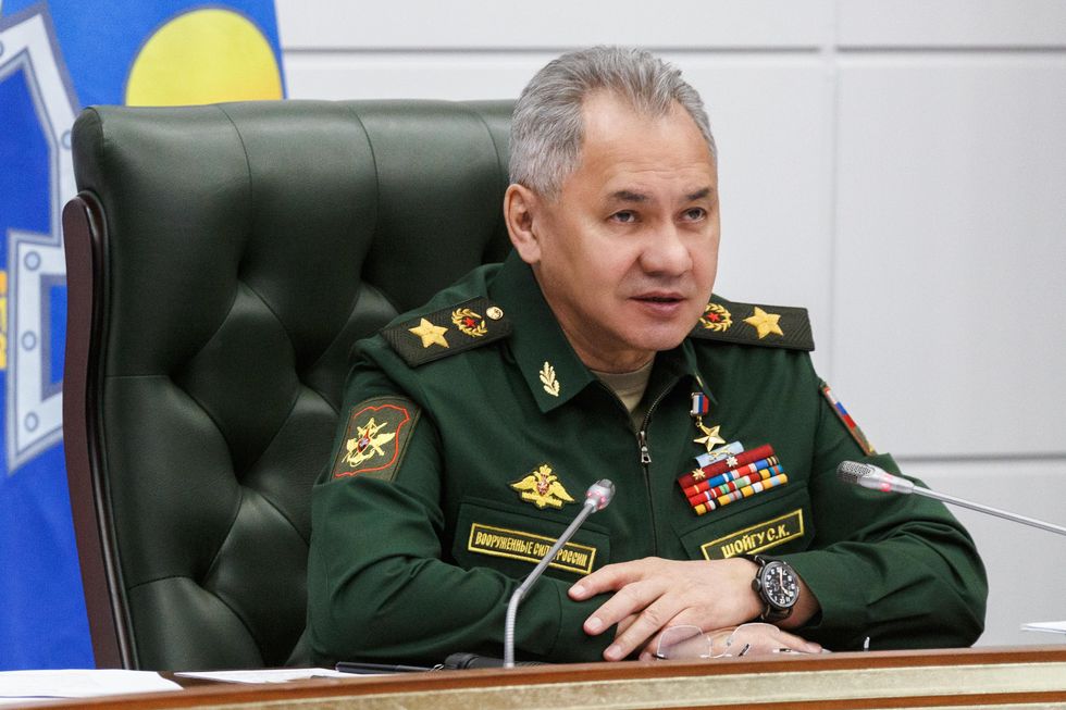 Defense Minister Sergei Shoigu