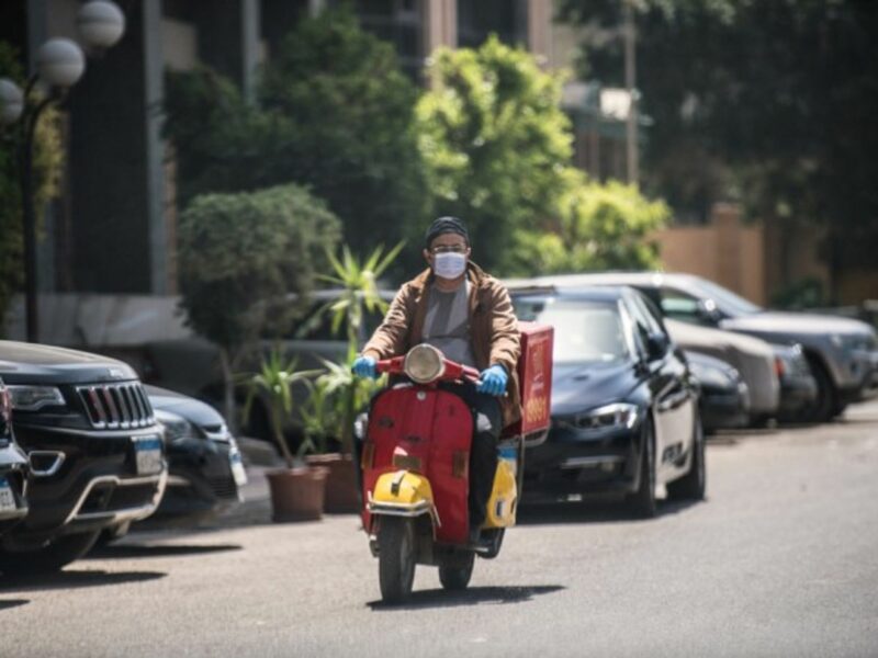 Delivery man in Cairo