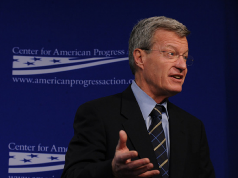 Democratic Senator Max Baucus