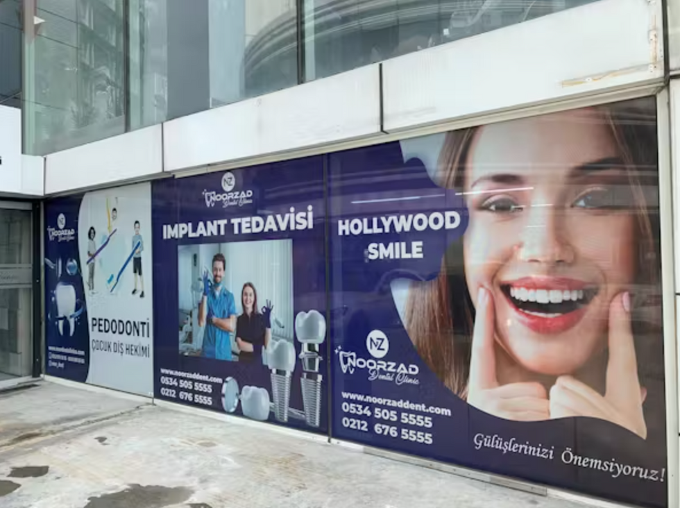 Dentist add in Turkey.