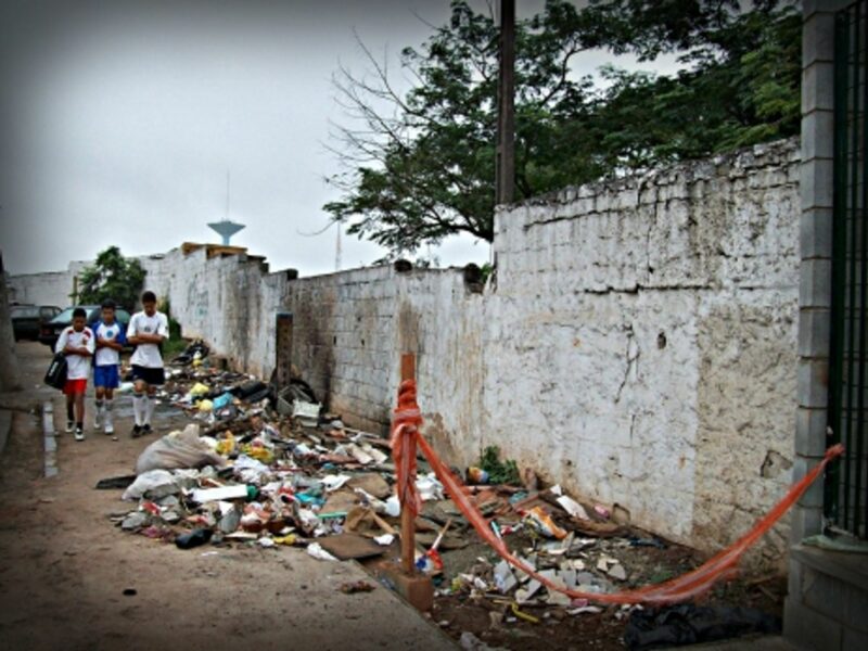 Desecration in a holy place for so many families in Sao Paulo
