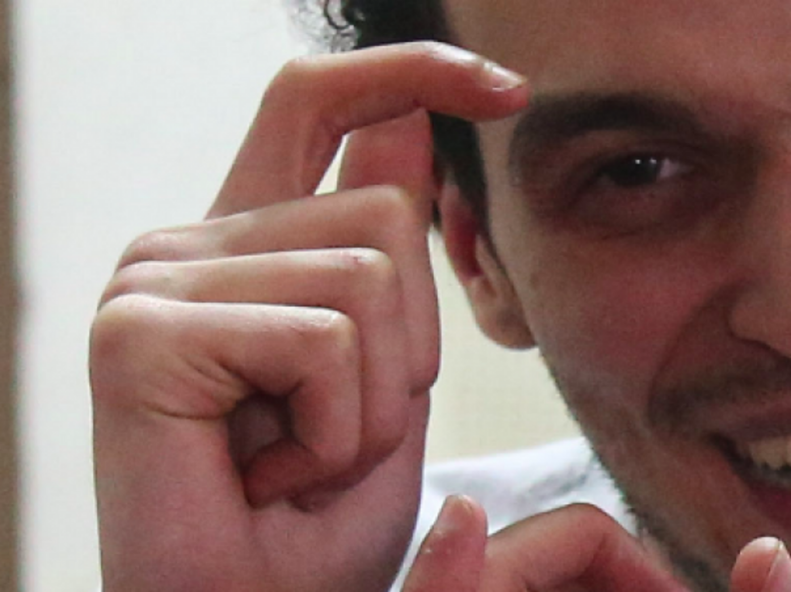 Detail of photograph by Mohamed El Raai