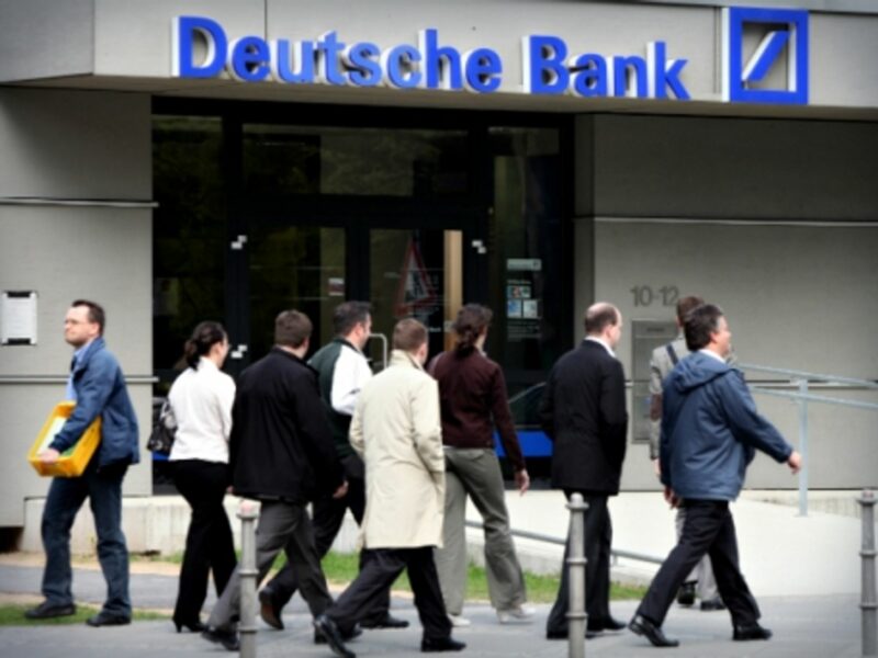 Deutsche Bank in Frankfurt, Germany