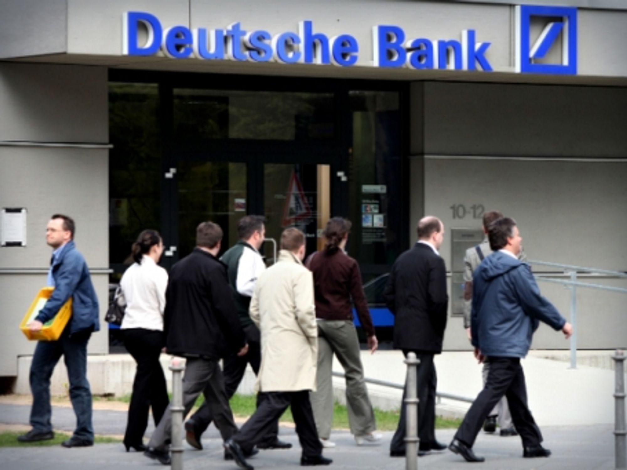 Deutsche Bank in Frankfurt, Germany