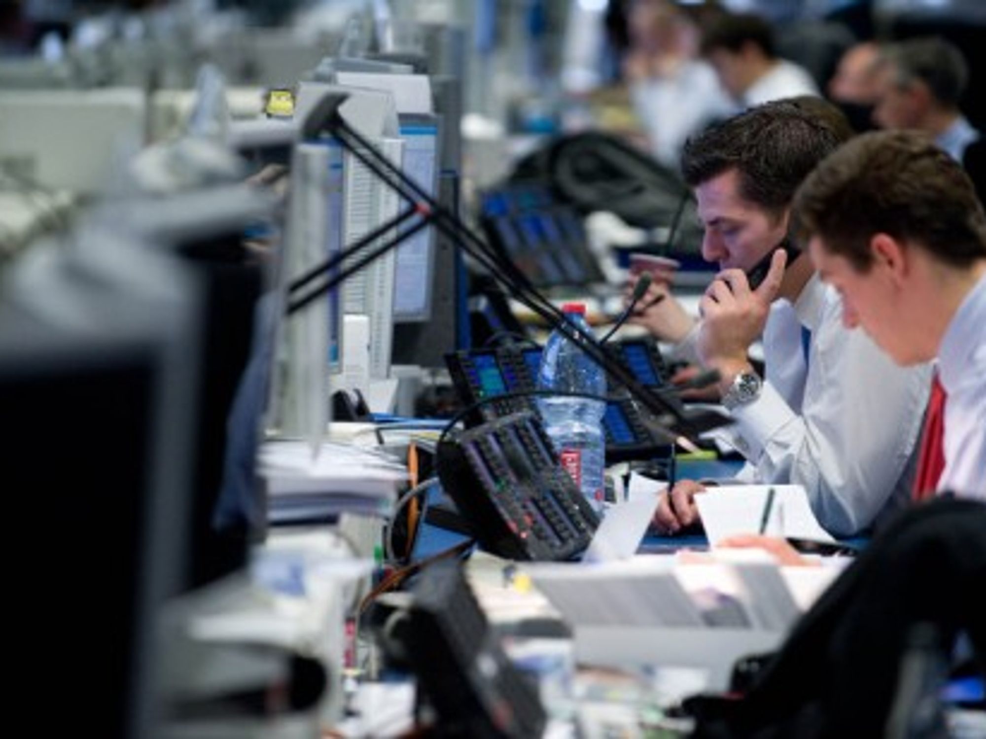 Deutsche Bank trading floor