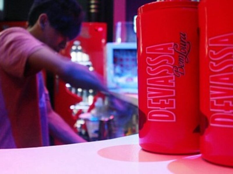 Devassa, a popular brand of Brazilian beer that could soon be owned by Japan's Kirin