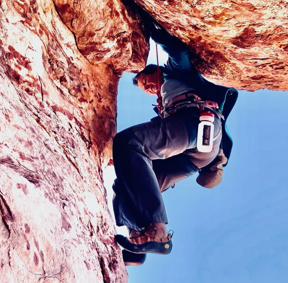 Dierdre Wolownick began climbing to connect with her son