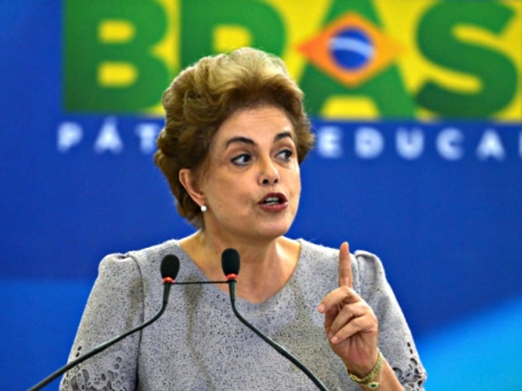 Dilma Rousseff last month at the Palacio do Planalto presidential palace.