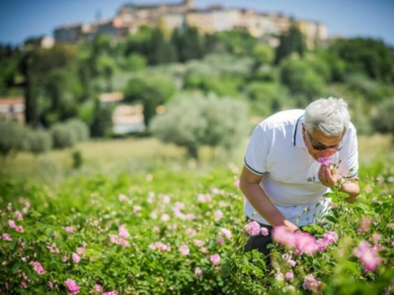 Dior perfumer FranÃ§ois Demachy at Clos de Callian