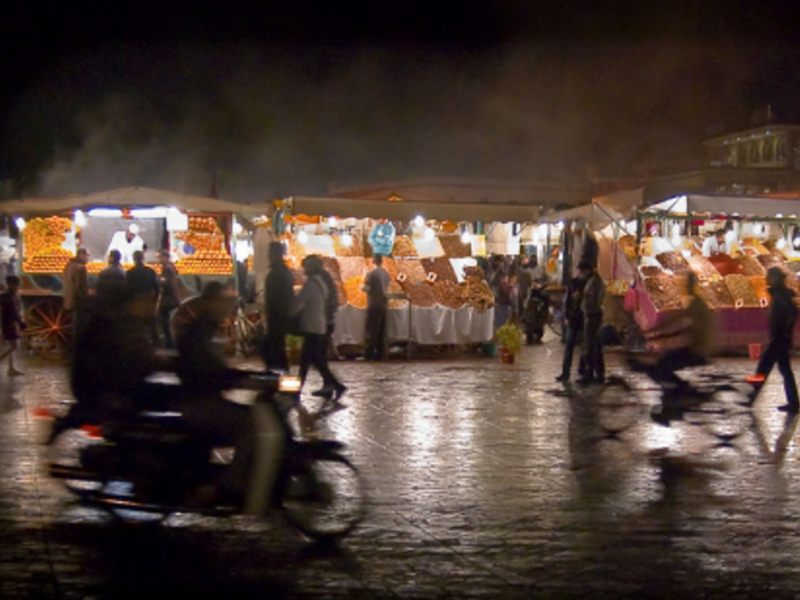 Djemaa el-Fna square is perhaps Morocco's most recognizable tourist destination (MCaporilli)