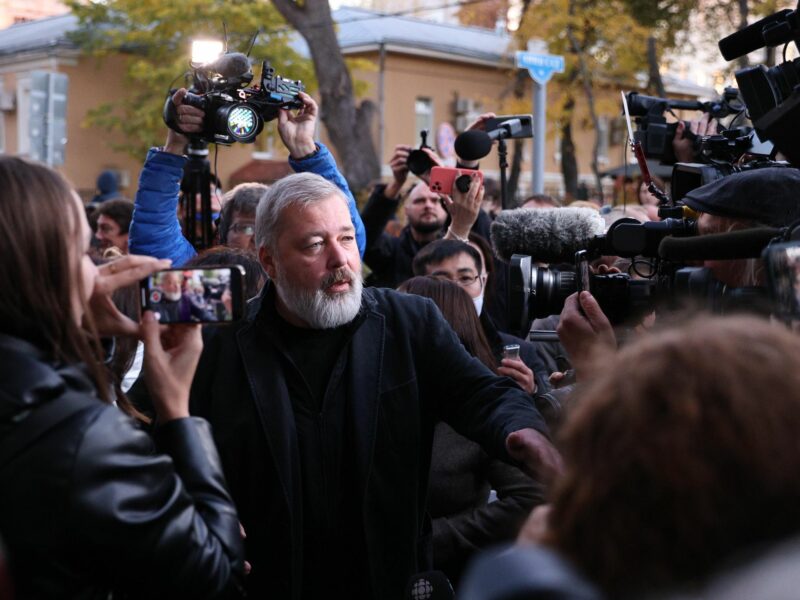 Dmitry Muratov Awarded 2021 Nobel Peace Prize