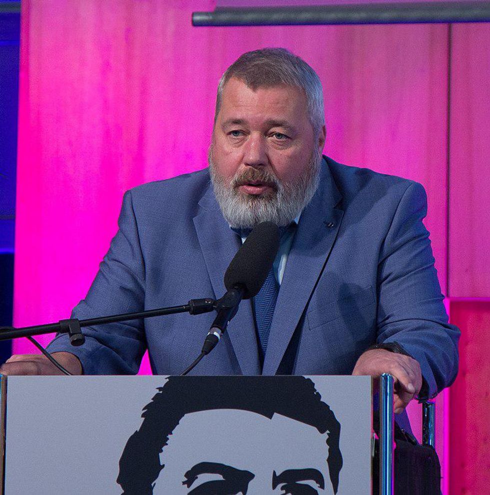 Dmitry Muratov in 2018 in Bonn, Germany