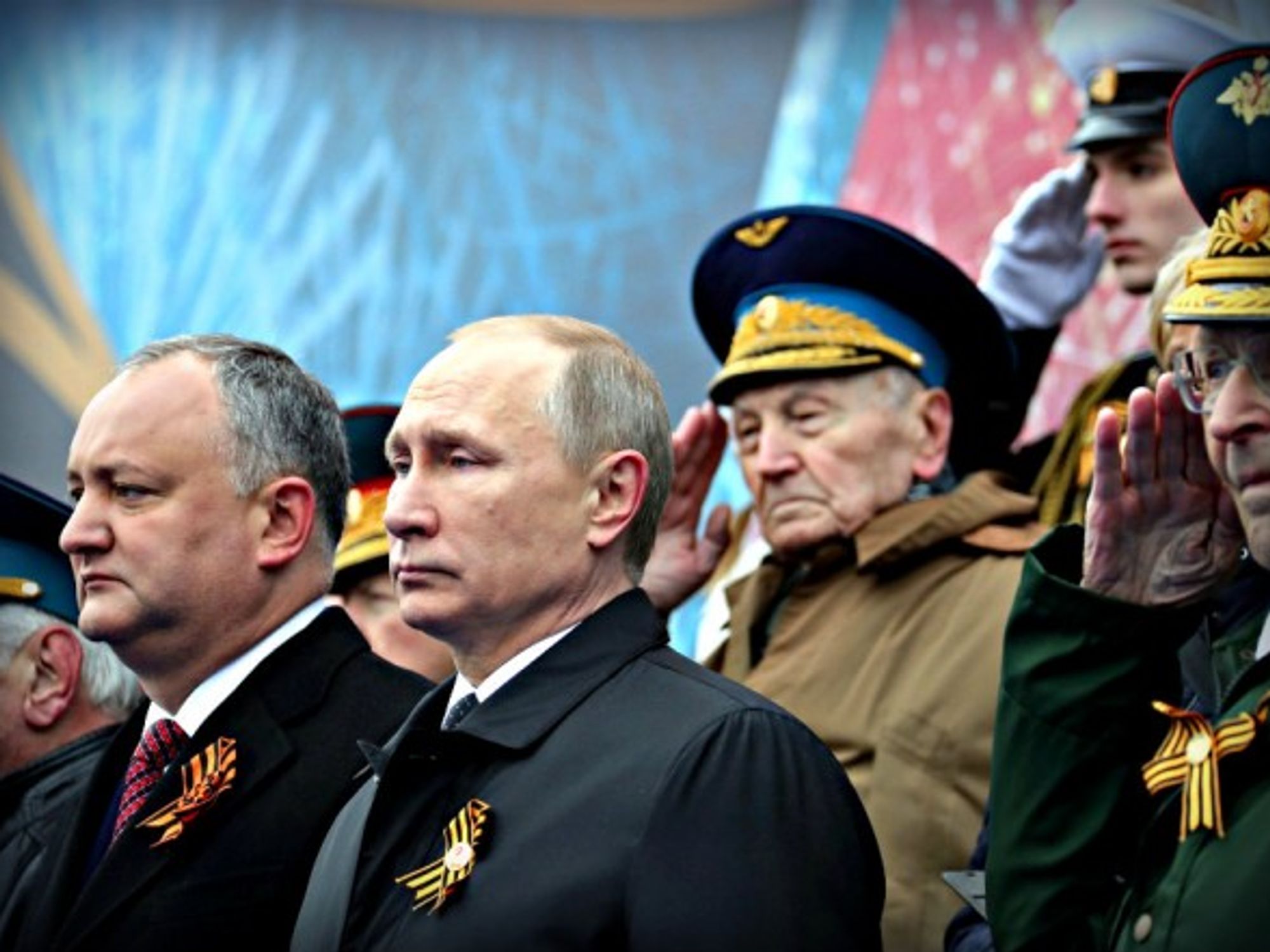 Dodon and Putin last year in Moscow