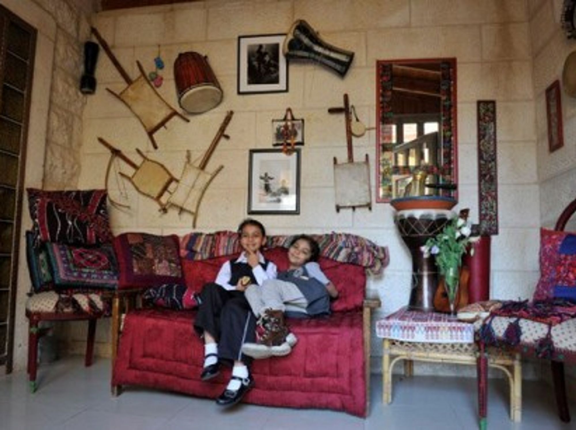 Dom children in Jerusalem
