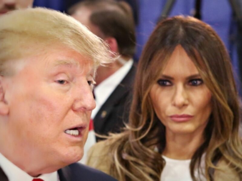 Donald and Melania Trump in Las Vegas