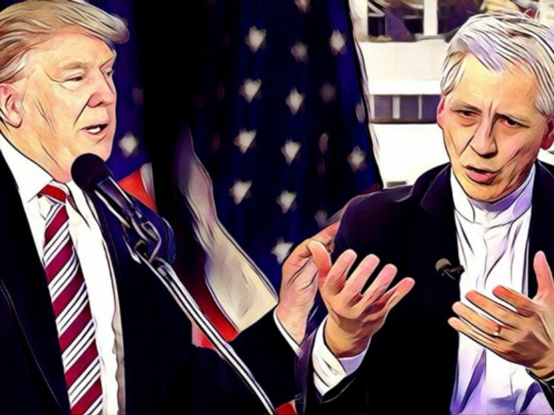 Donald Trump and Alvaro Garcia Linera