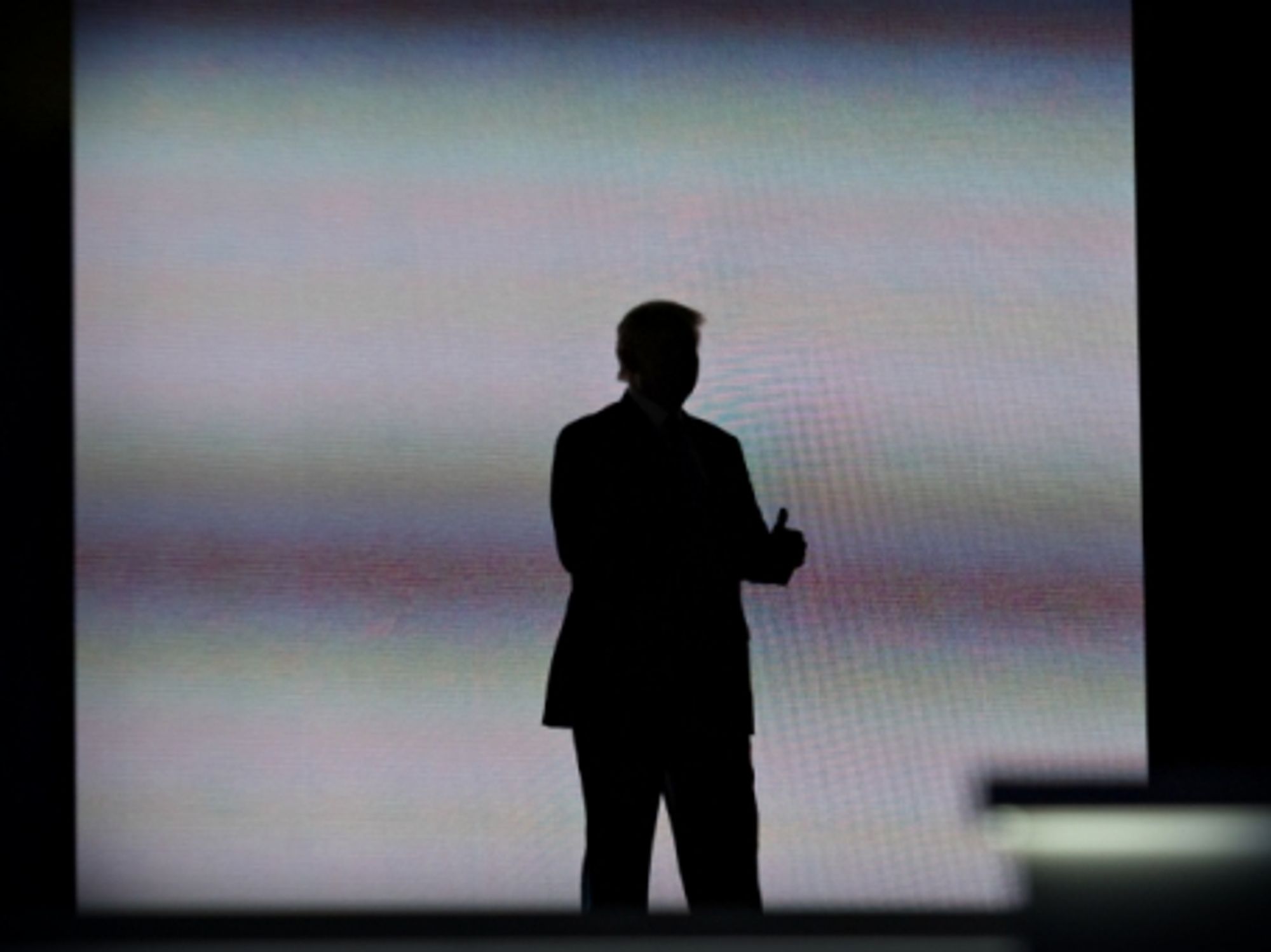 Donald Trump in Cleveland, Ohio, on July 18