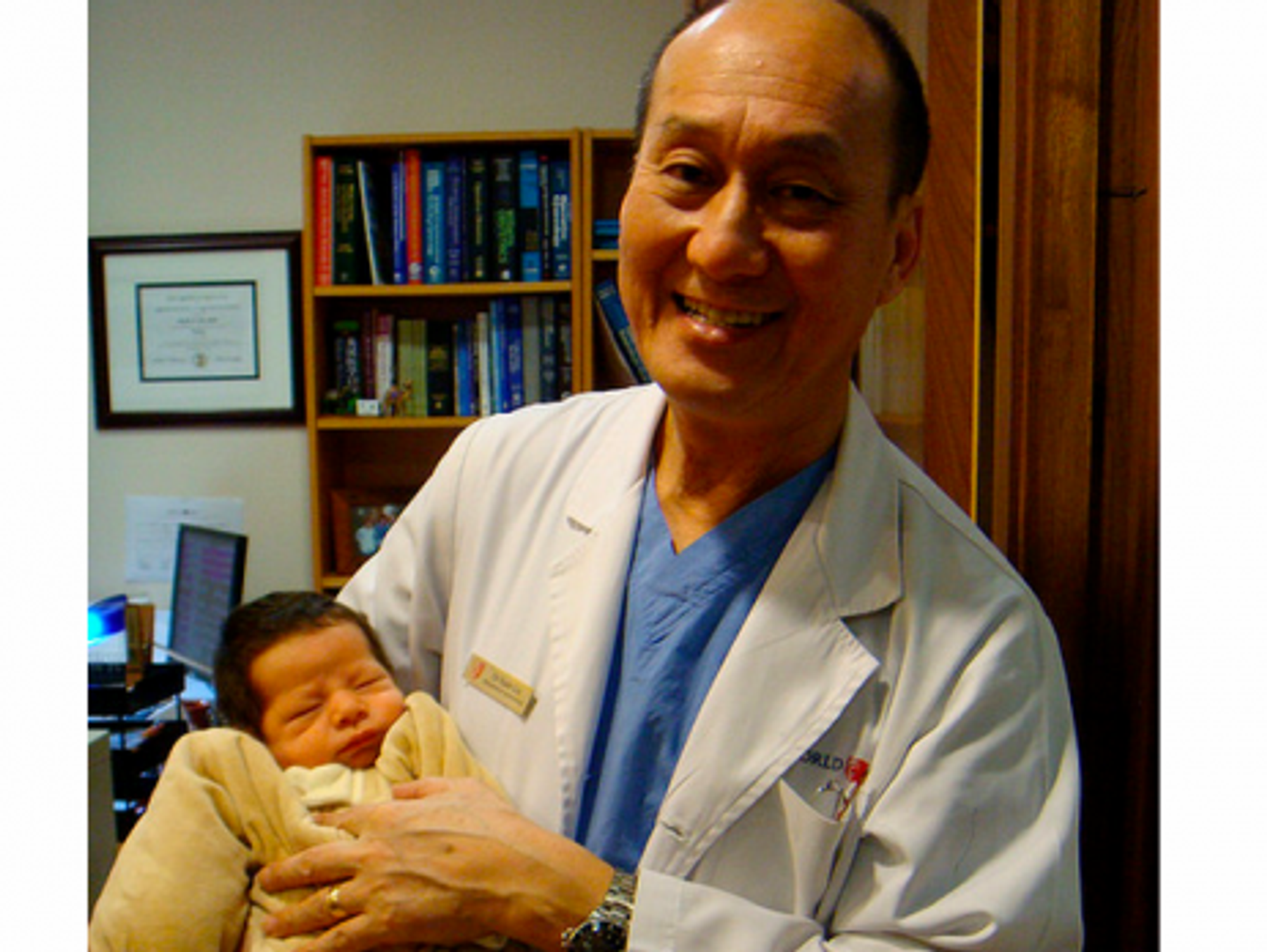 Dr Lu, in Shanghai