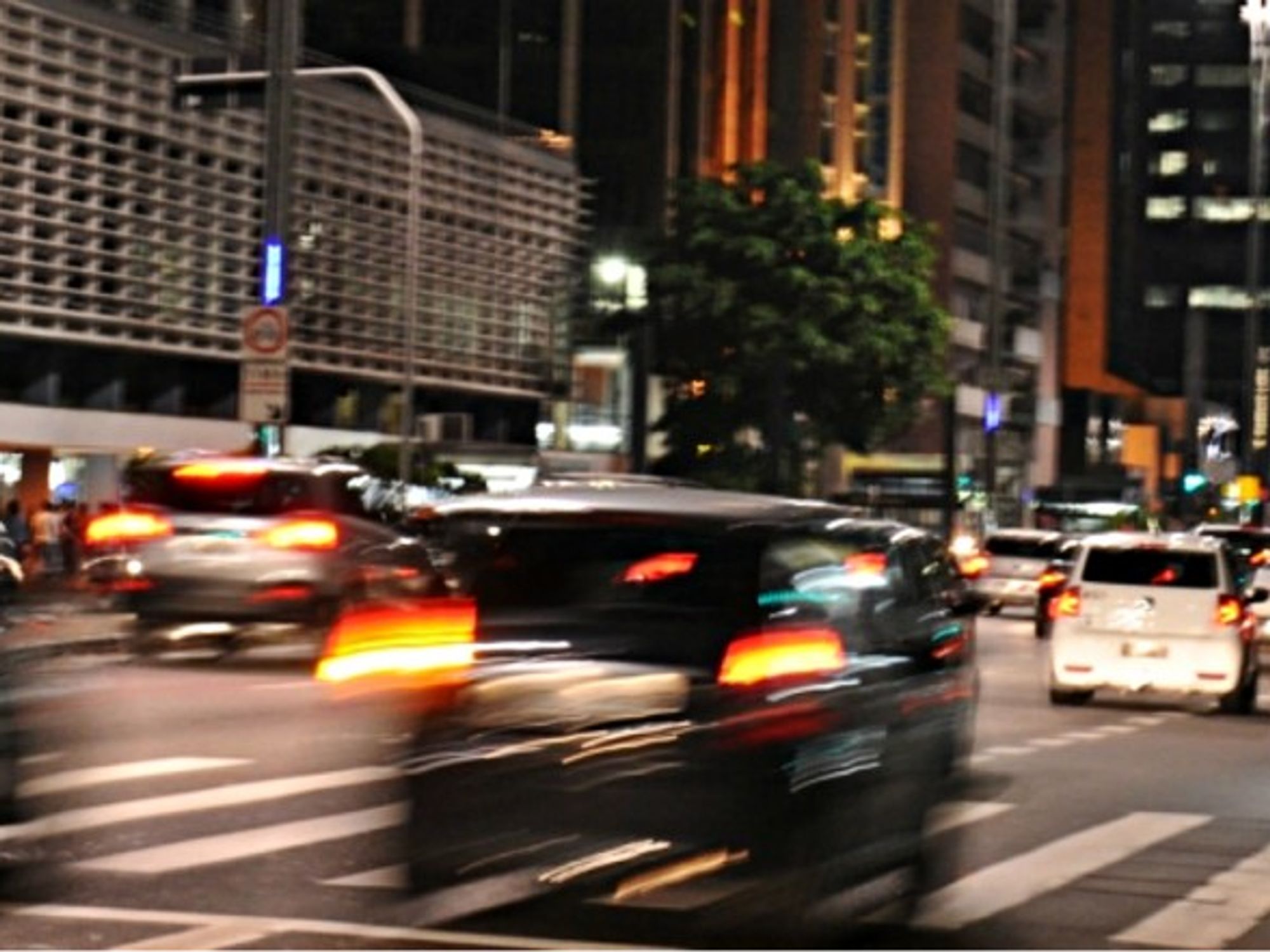Driving in São Paulo