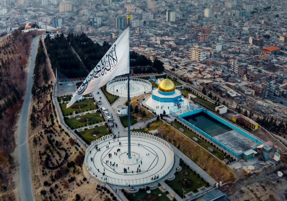 Drone view of Afghanistan