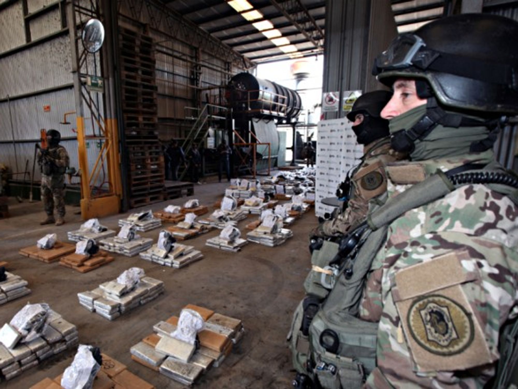 Drug bust in Buenos Aires