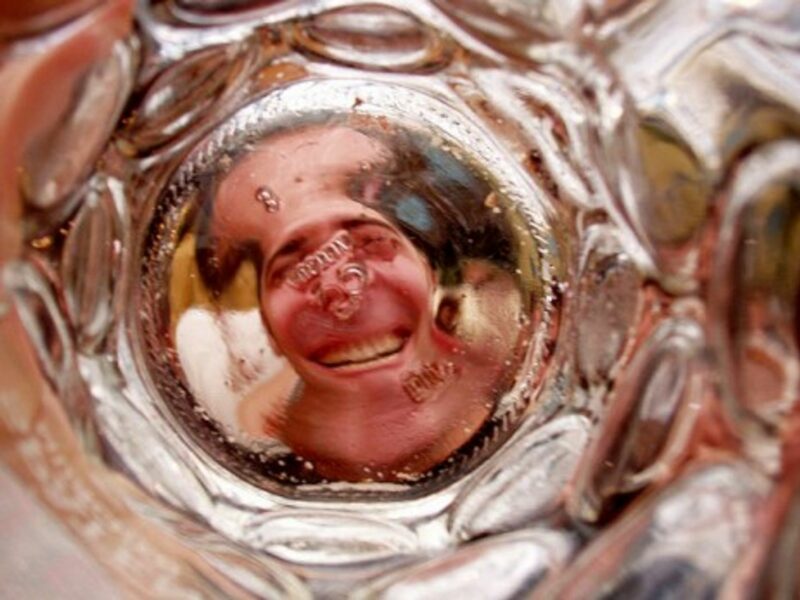 Drunken antics abound during Munich's Oktoberfest celebration