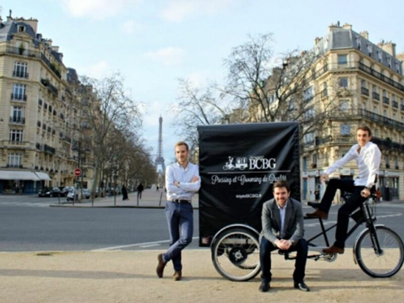 Dry cleaning 2.0: soyezBCBG founders in Paris