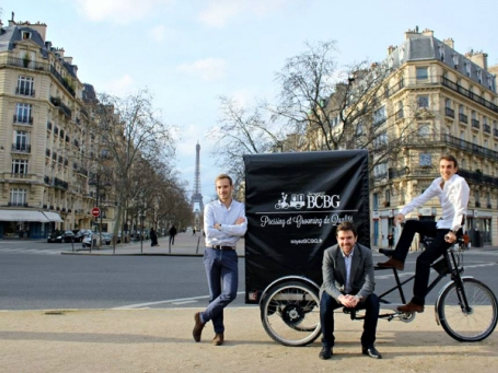 Dry cleaning 2.0: soyezBCBG founders in Paris