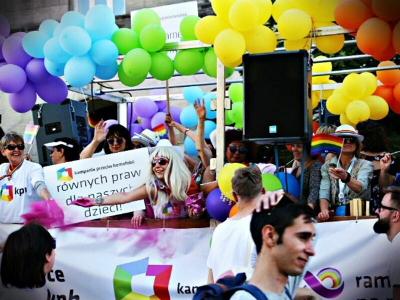 During June's LGBT Equality rally in Warsaw