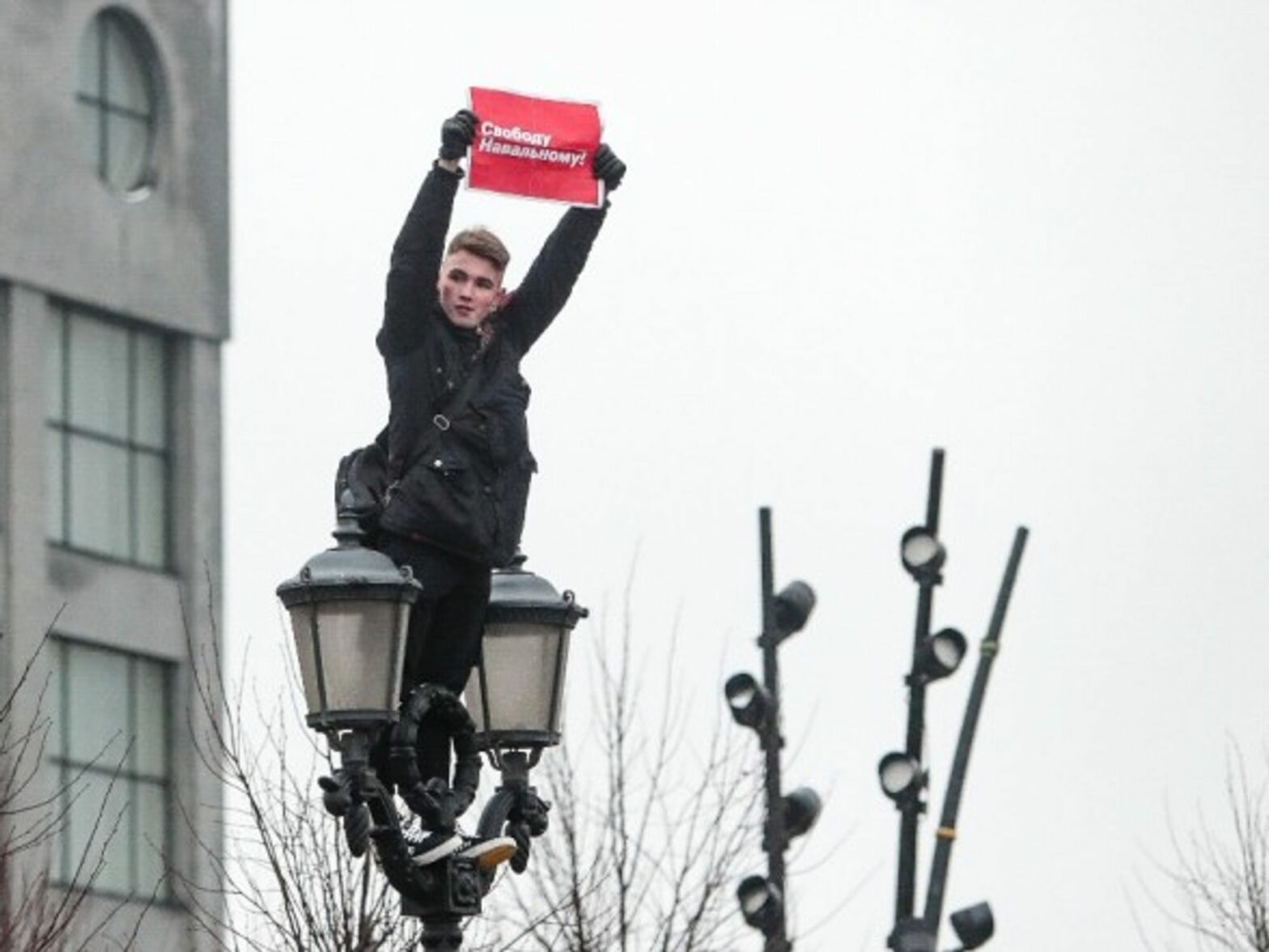 During last weekend's protests in Moscow