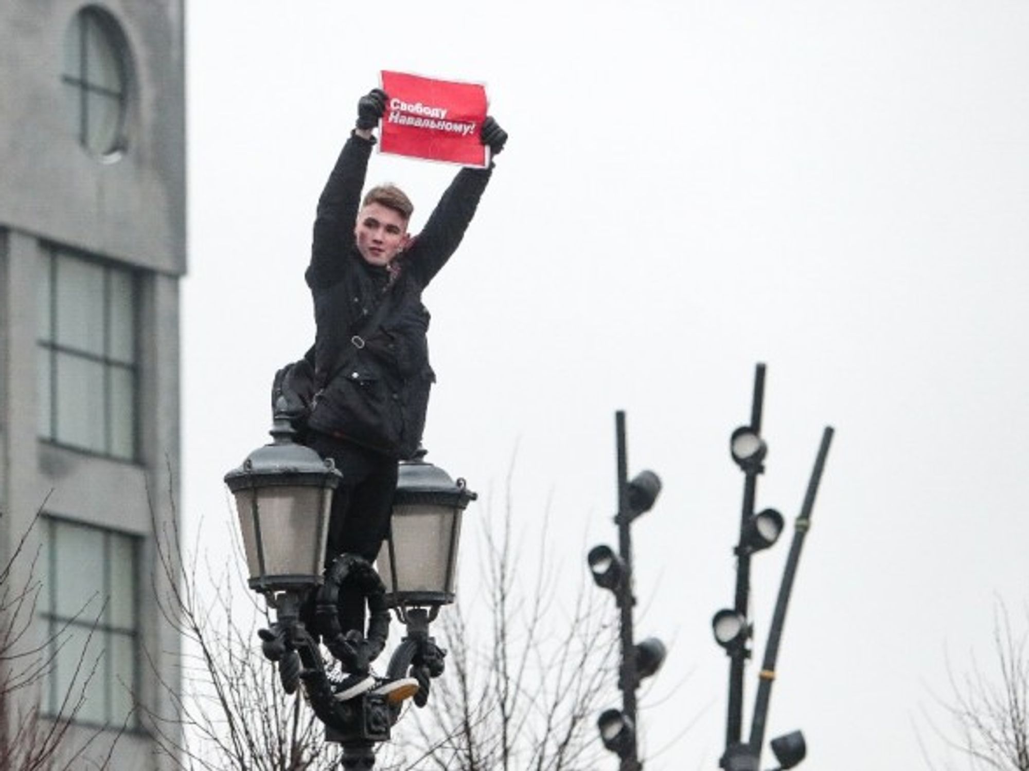 During last weekend's protests in Moscow