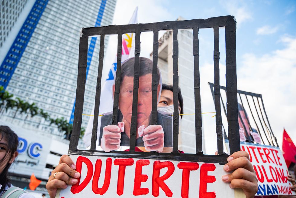 Duterte arrested