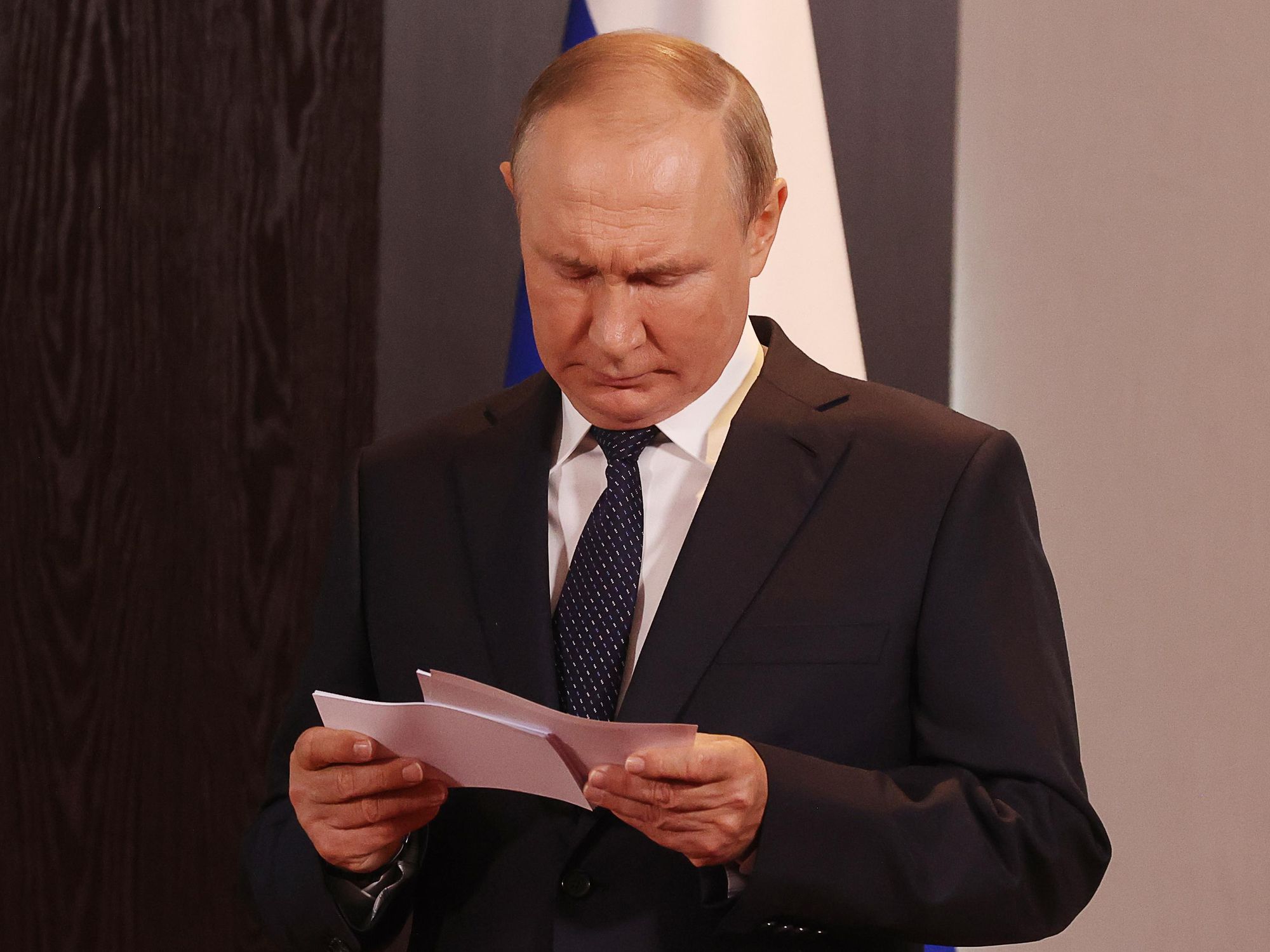 ​ Russia's President Vladimir Putin at a summit in Uzbekistan