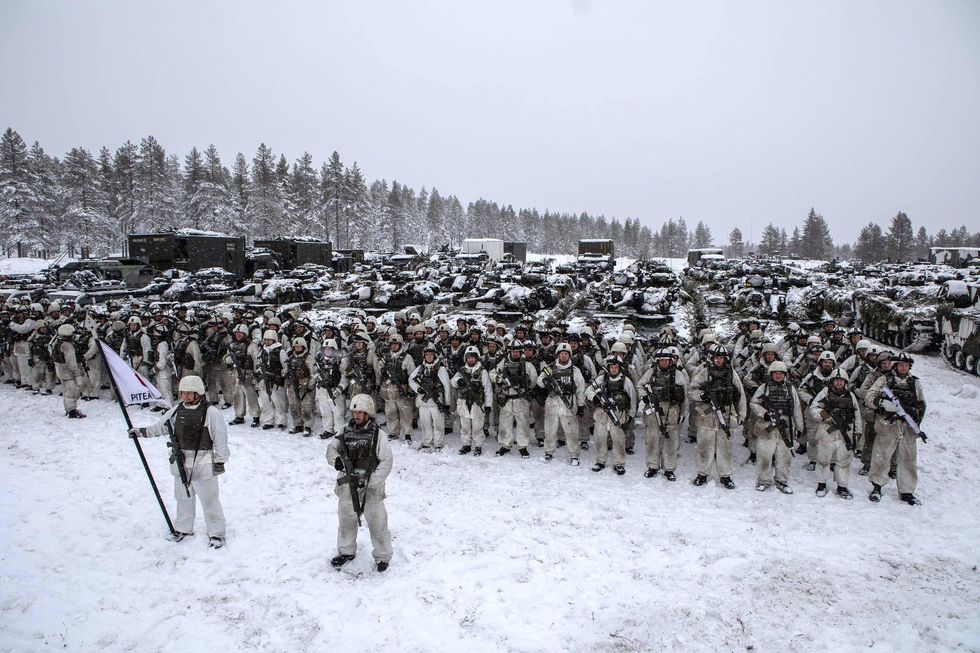 ​Battalion from the Norrbotten Regiment, designation I 19.