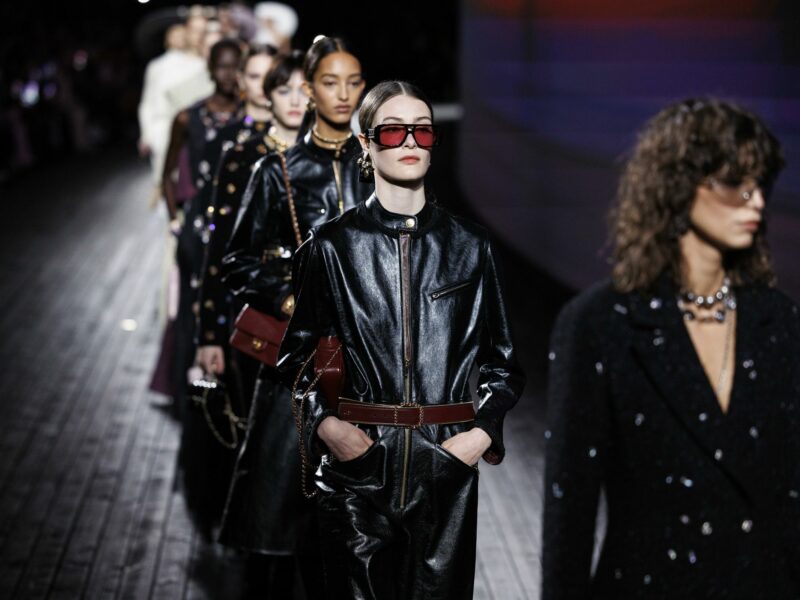 ​CHANEL Fall/Winter 2024 runway during Paris Fashion Week on February 2024.