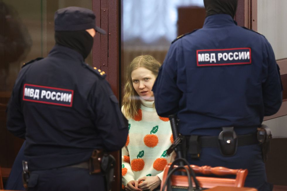 ​Dasha attends a visiting session in the 2nd Western Military District Court.