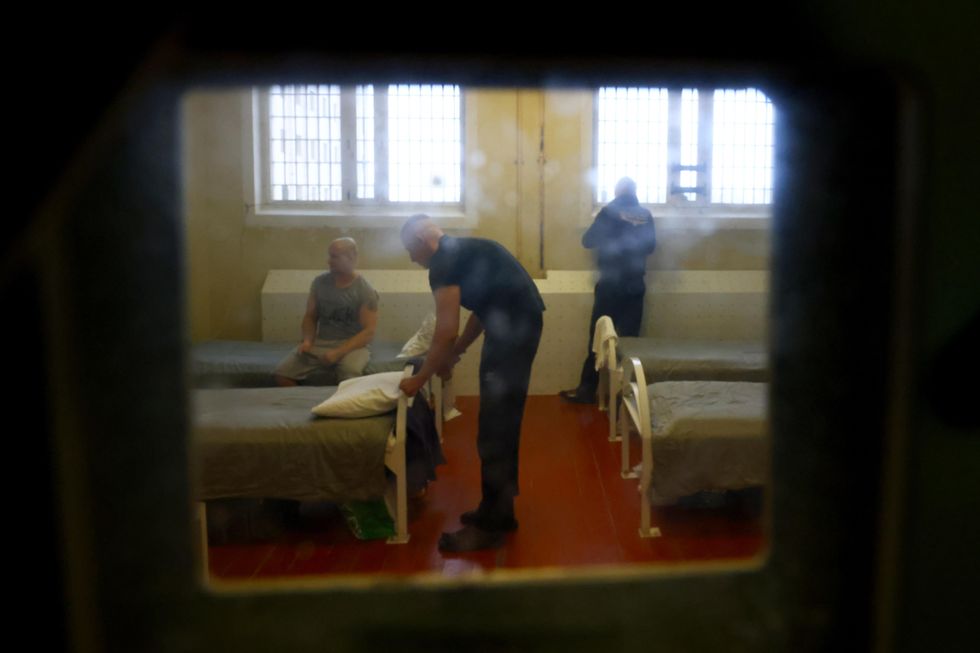 ​Detainees held at St Petersburg's pre-trial detention facility