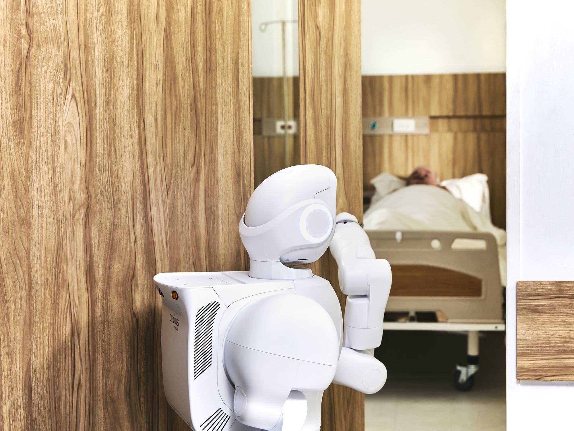​Doctor Robot.It is a a dual-arm humanoid robot that provides new applications for a variety of service tasks.