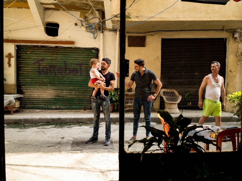 ​​Everyday life in Nabaa neighbourhood in Beirut.
