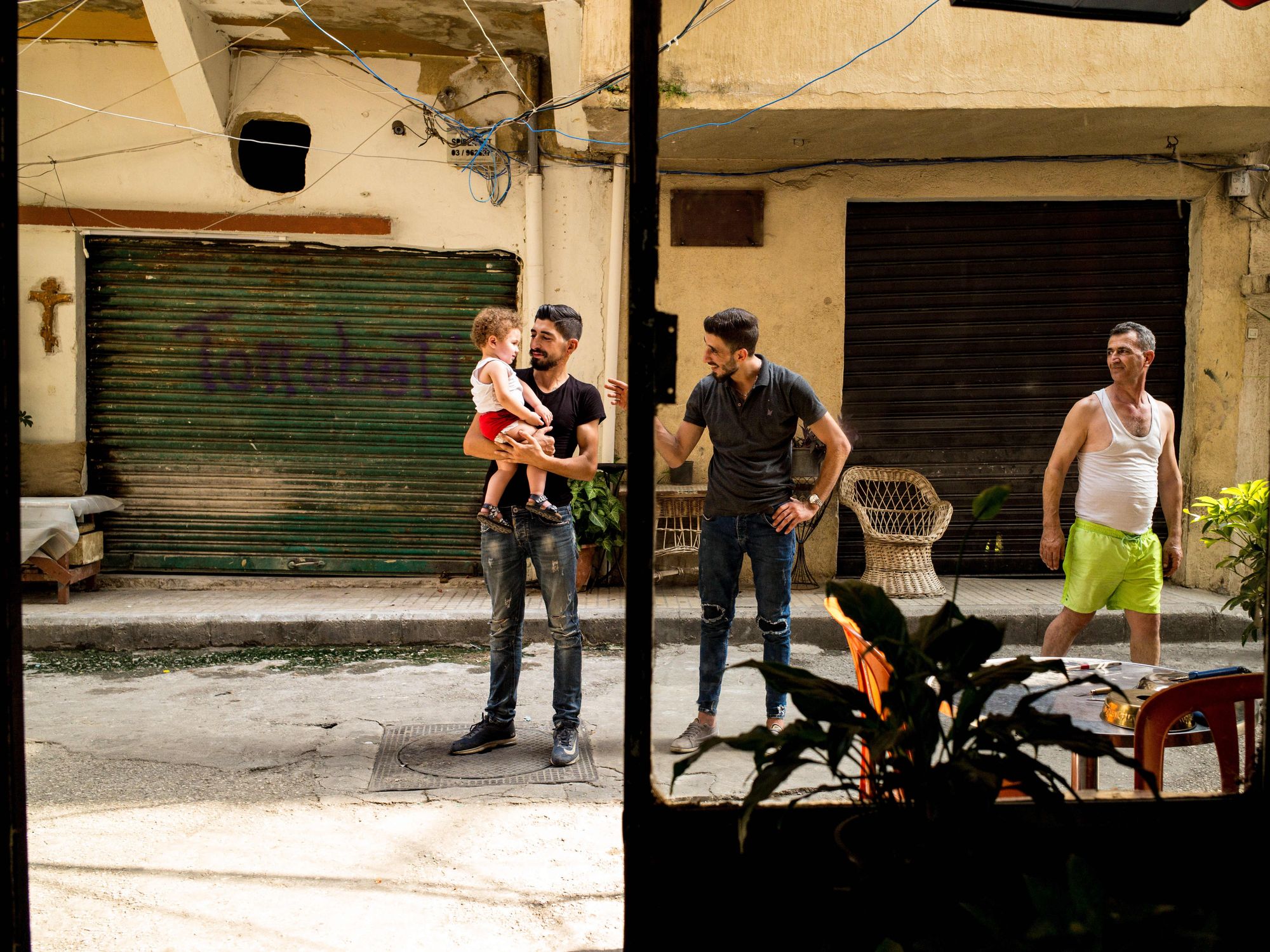 ​​Everyday life in Nabaa neighbourhood in Beirut.