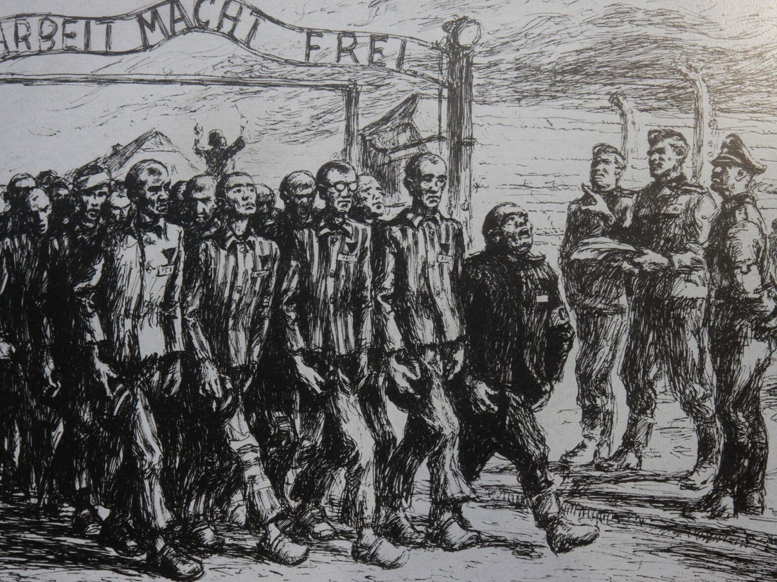 ​Entrance to Auschwitz Concentration Camp in Oswiecim Poland, Dec. 7, 2011.