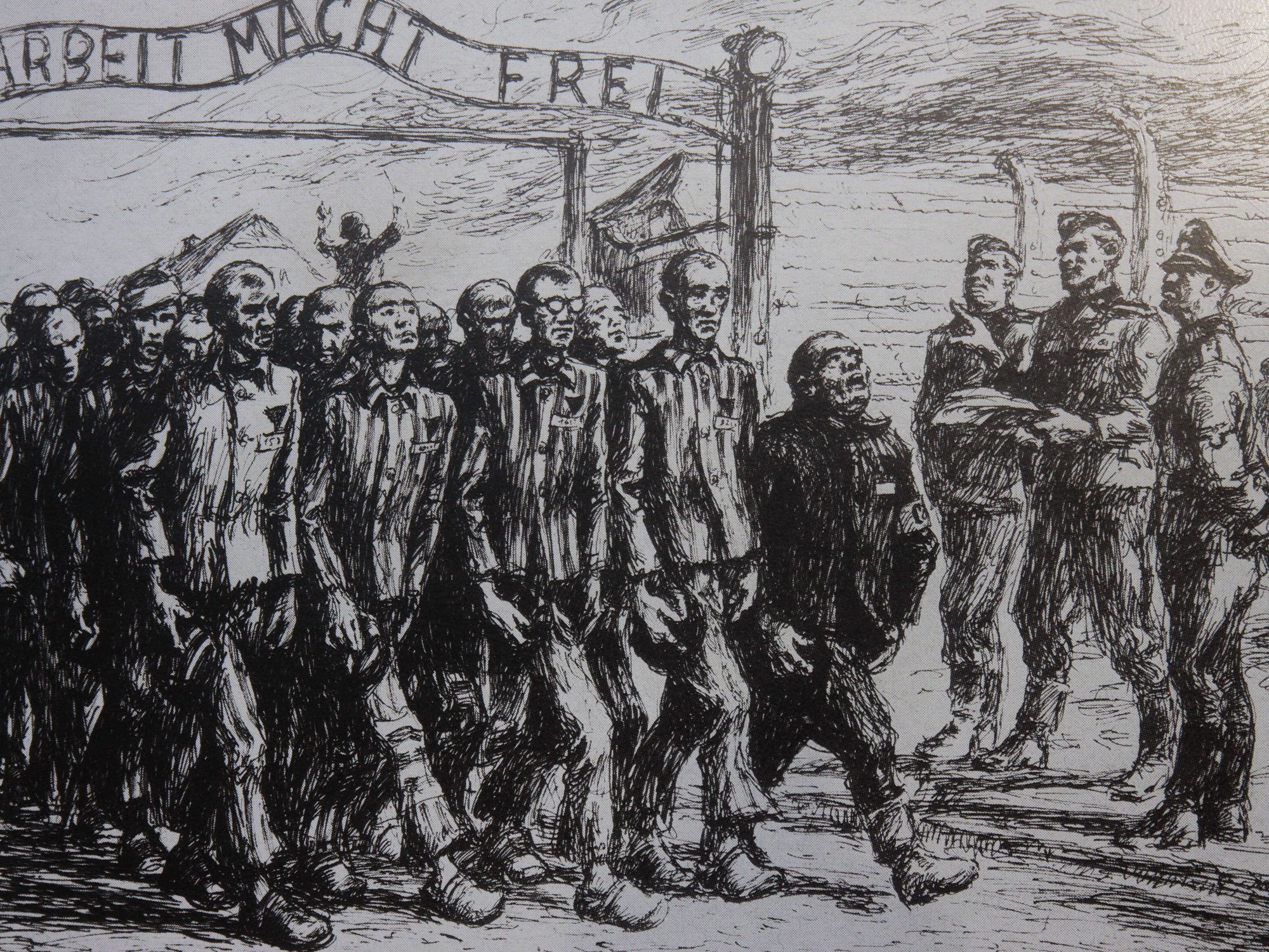 ​Entrance to Auschwitz Concentration Camp in Oswiecim Poland, Dec. 7, 2011.